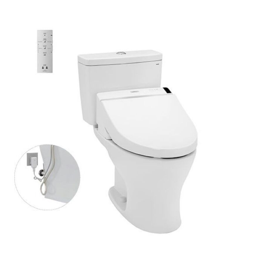 Bàn cầu kèm nắp rửa điện tử WASHLET dòng C5 CS735DW6