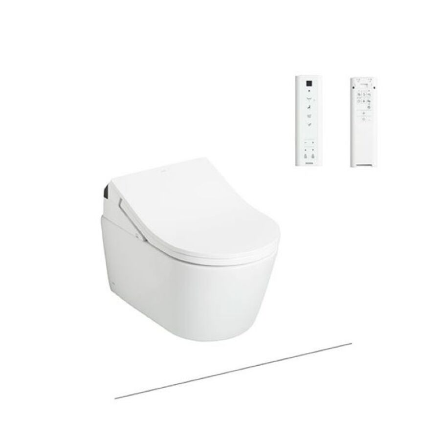 Bàn cầu treo tường kèm nắp rửa điện tử WASHLET seri RX CW542HME5UNW1/TCF794CZ/WH172AT