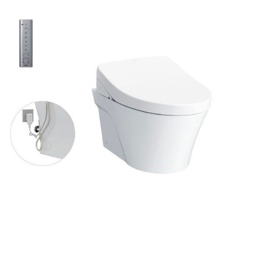 Bàn treo tường kèm nắp rửa điện tử WASHLET dòng S7 CW822RA