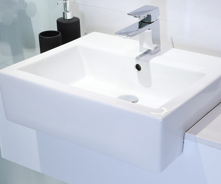 lavabo bàn đá rửa mặt có thiết kế nhỏ gọn