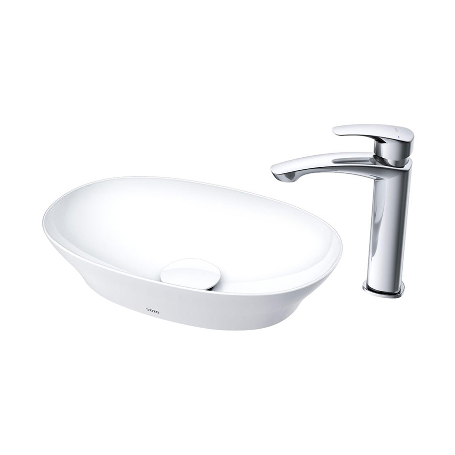 báo giá lavabo đặt bàn LT4724MTCMW