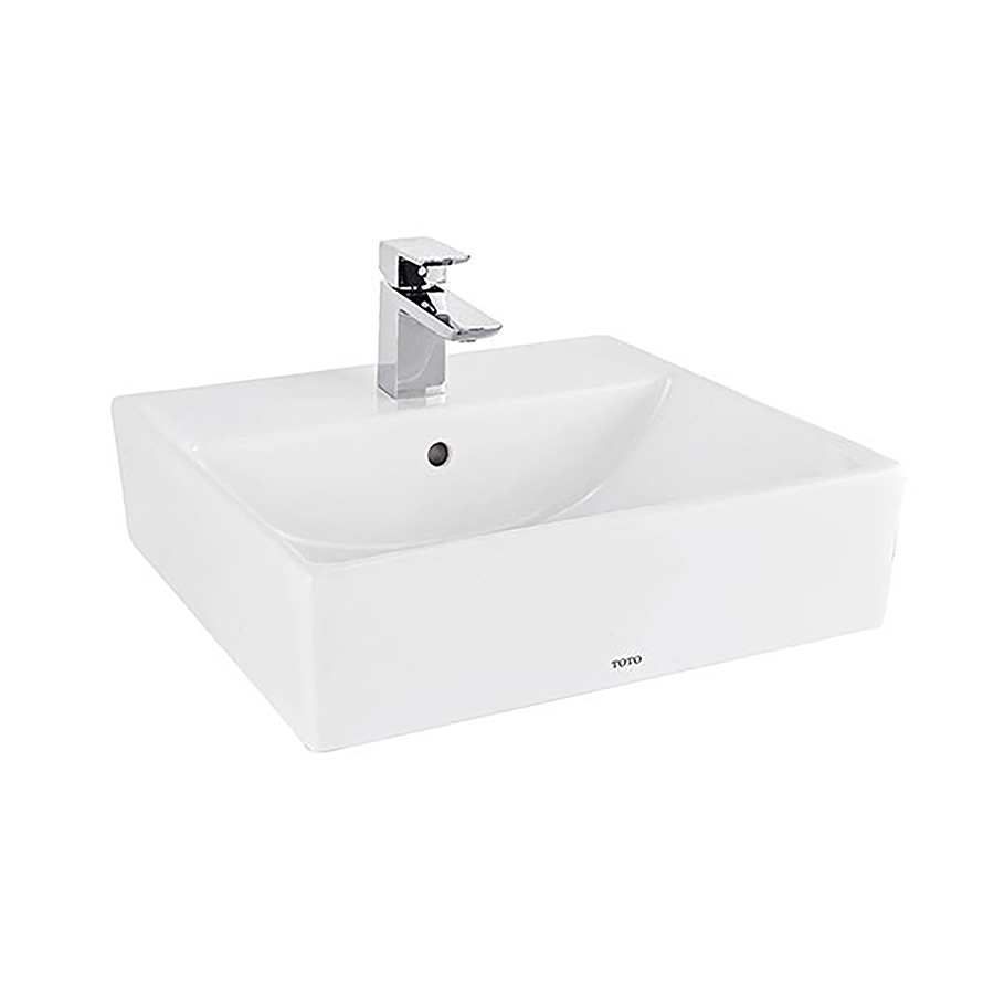 Lavabo vuông để bàn TOTO LT710CTRXW