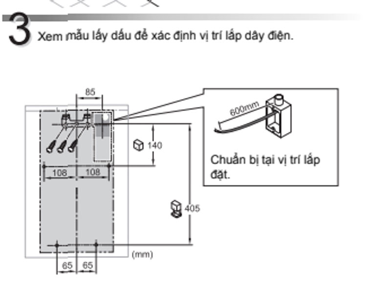 mẫu dấu để xác định vị trí