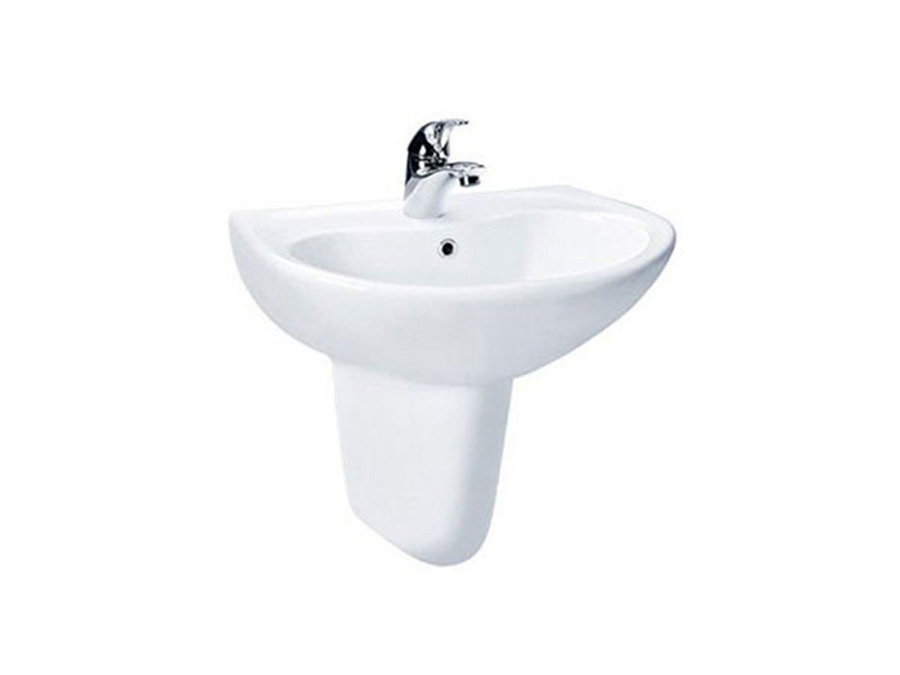 Lavabo treo tường không có điểm tự nên dễ bị rơi ra ngoài