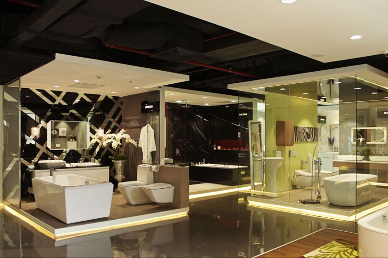 Showroom thiết bị vệ sinh TOTO cao cấp hiện đại