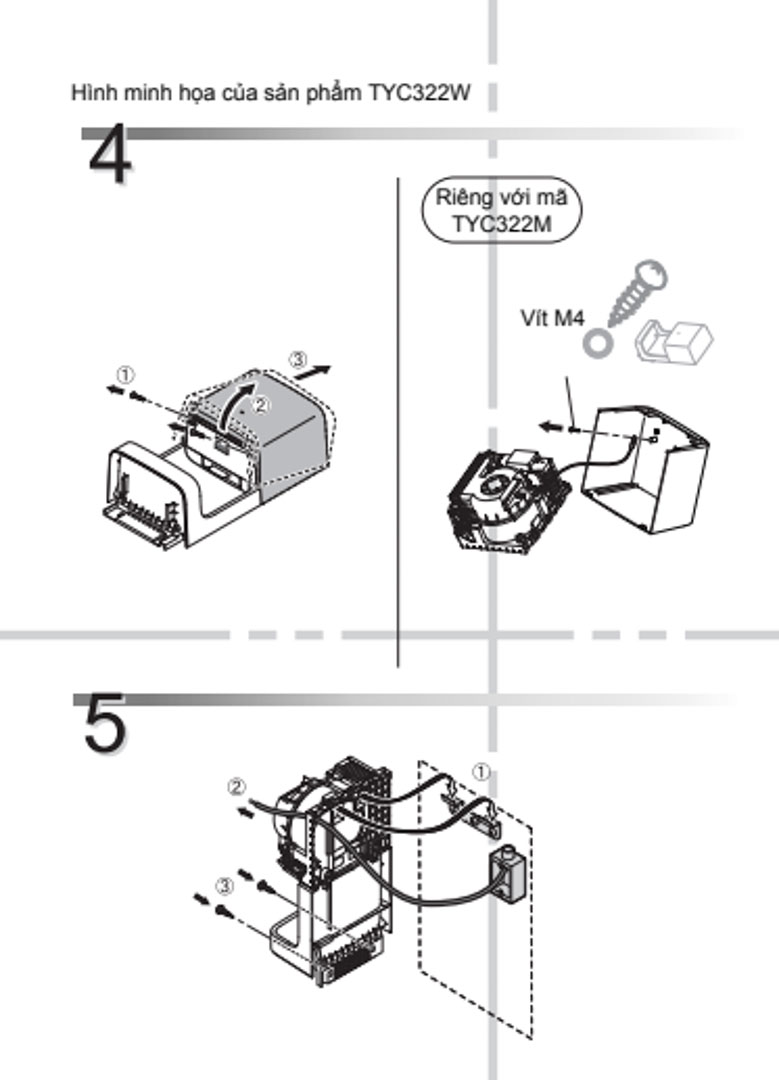 lắp ráp và đấu điện