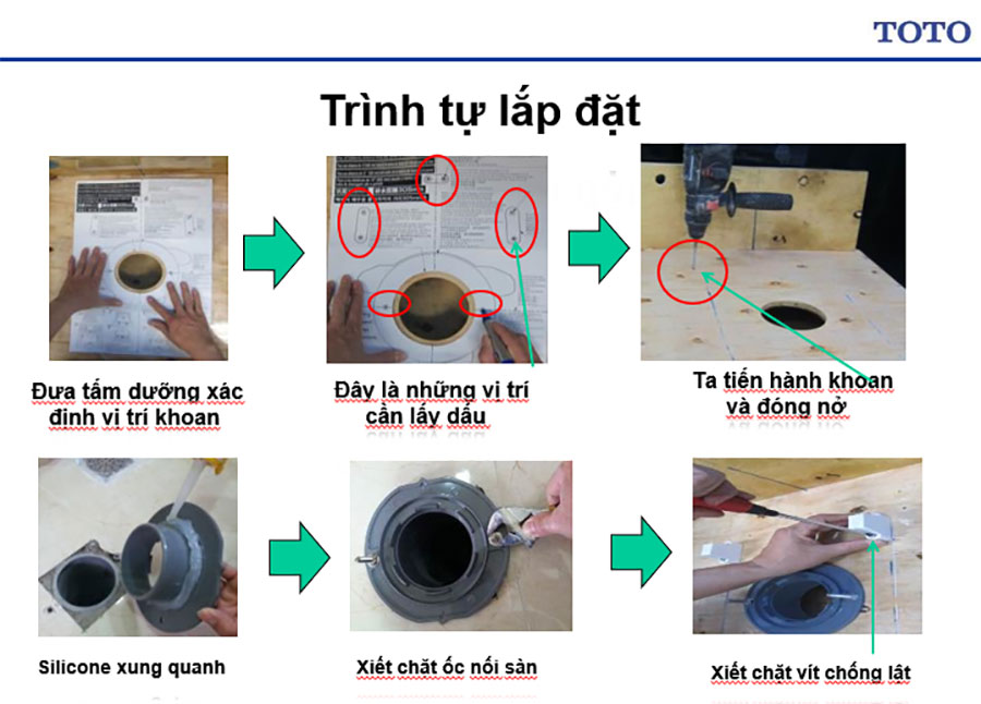 cách lắp bồn cầu điện tử